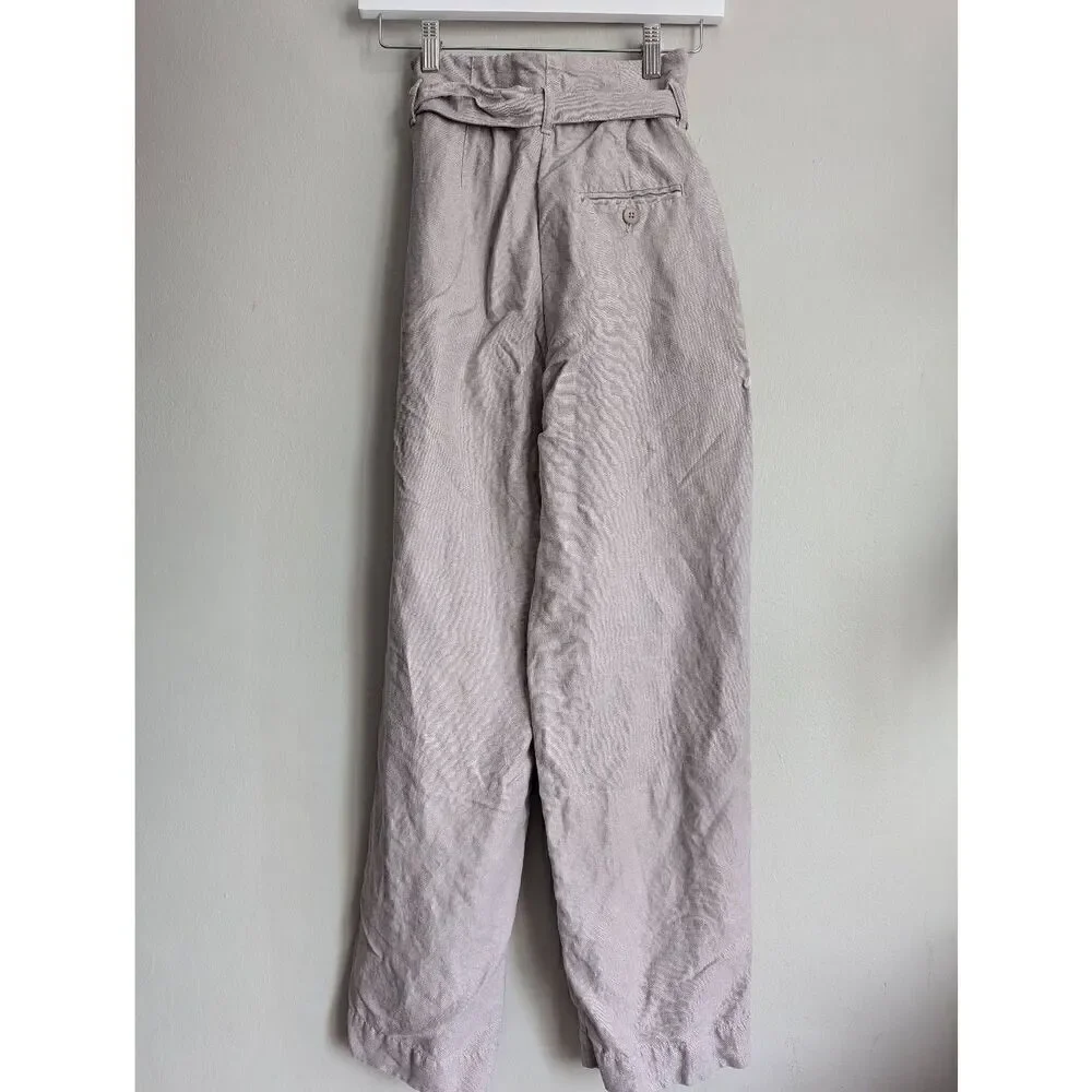 Aritzia Wilfred Jallade linen blend pants 00